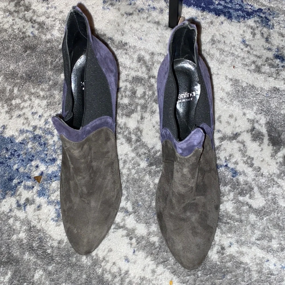 Vera Gamma Suede Ankle Boot - Picture 2 of 10